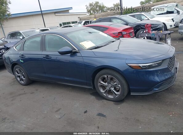 1HGCY2F68RA066091 2024 HONDA ACCORD Blue Սալոնի 360 աստիճան տեսք