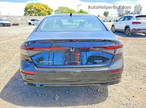 1HGCY2F68RA072151 2024 HONDA ACCORD Black Rear view