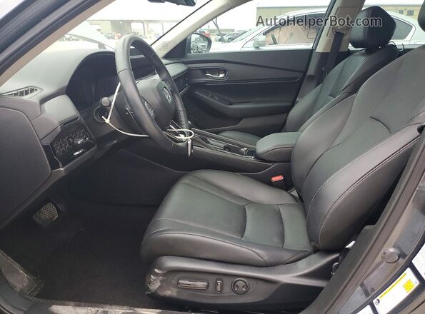 1HGCY2F6XRA046215 2024 HONDA ACCORD Charcoal Vista interior delantera