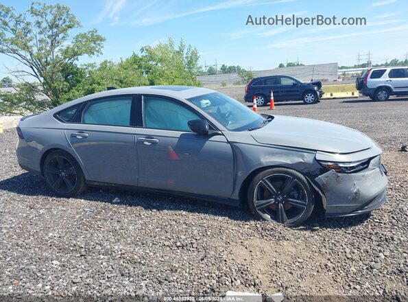 1HGCY2F70PA025900 2023 HONDA ACCORD Серый Вид задней части салона