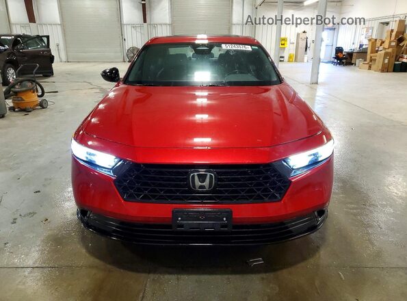1HGCY2F70PA070187 2023 HONDA ACCORD Red 