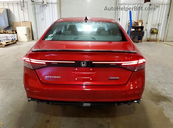 1HGCY2F70PA070187 2023 HONDA ACCORD Red 