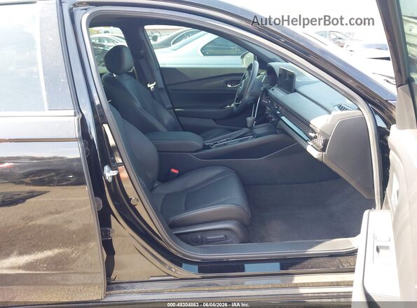 1HGCY2F70RA011109 2024 HONDA ACCORD Black Widok wnętrza z przodu