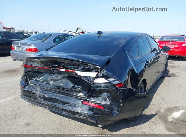 1HGCY2F70RA011109 2024 HONDA ACCORD Black Tył prawy