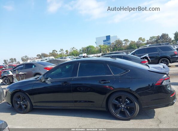 1HGCY2F70RA011109 2024 HONDA ACCORD Black Widok wnętrza 360 stopni