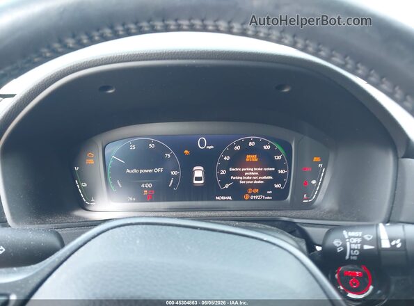 1HGCY2F70RA011109 2024 HONDA ACCORD Black Widok tylnych siedzeń