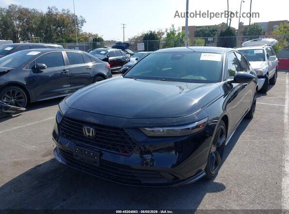 1HGCY2F70RA011109 2024 HONDA ACCORD Black Przód lewy