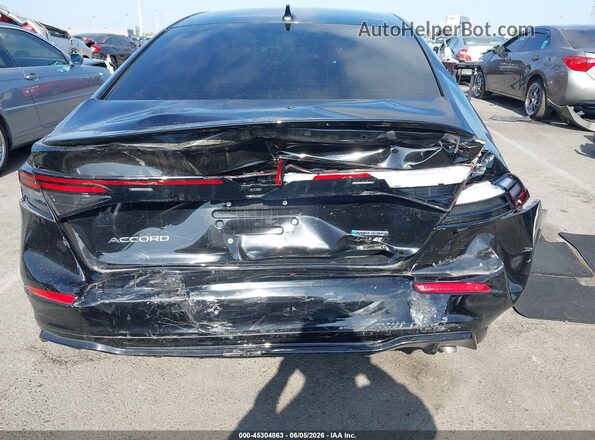 1HGCY2F70RA011109 2024 HONDA ACCORD Black Widok z przodu