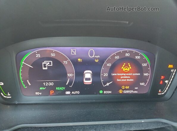 1HGCY2F70RA063890 2024 HONDA ACCORD White Սարքավորումների վահանակի տեսք
