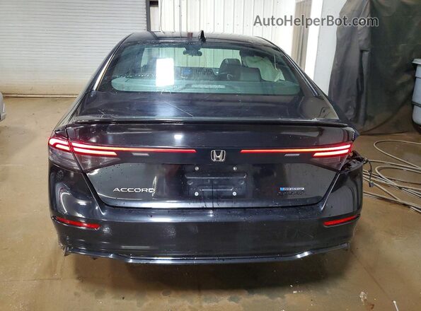 1HGCY2F70RA086599 2024 HONDA ACCORD Black Հետևի տեսք