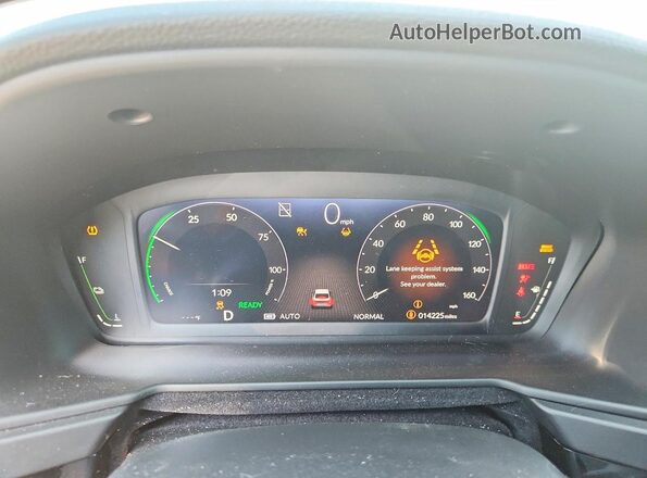 1HGCY2F70SA020074 2025 HONDA ACCORD Gray Սարքավորումների վահանակի տեսք