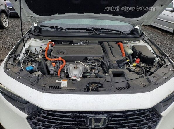1HGCY2F71RA082089 2024 HONDA ACCORD White Սալոնի հետևի տեսք
