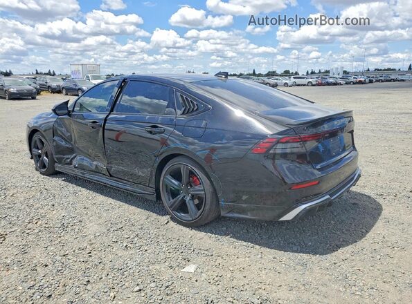 1HGCY2F71SA005339 2025 HONDA ACCORD Black Rear left
