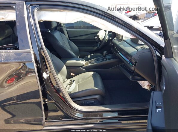 1HGCY2F71SA023775 2025 HONDA ACCORD Черный Вид салона спереди