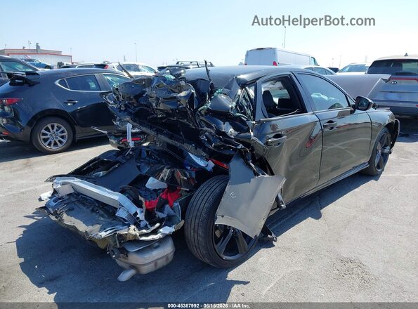 1HGCY2F71SA023775 2025 HONDA ACCORD Черный Задняя правая четверть