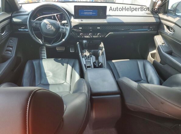 1HGCY2F72PA014025 2023 HONDA ACCORD White Widok deski rozdzielczej
