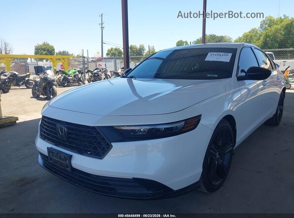 1HGCY2F72PA017149 2023 HONDA ACCORD White Vista tres cuartos delantera izquierda