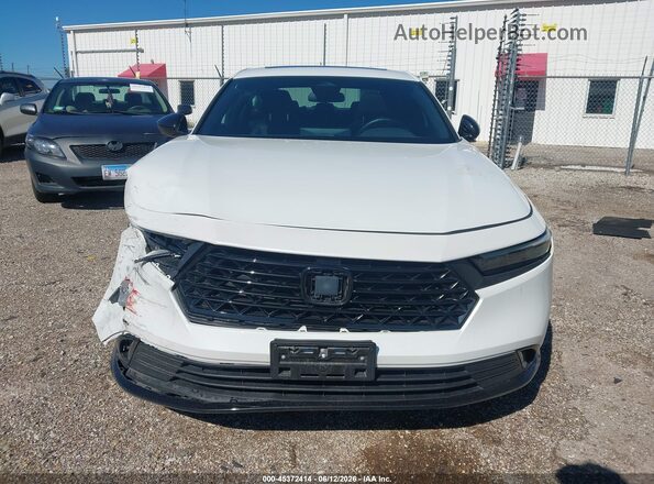 1HGCY2F72RA010317 2024 HONDA ACCORD White ხელსაწყოთა პანელის ხედი