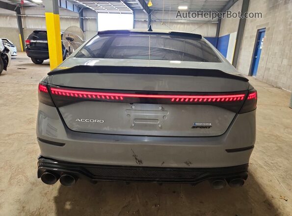1HGCY2F73RA087441 2024 HONDA ACCORD Gray Rear view