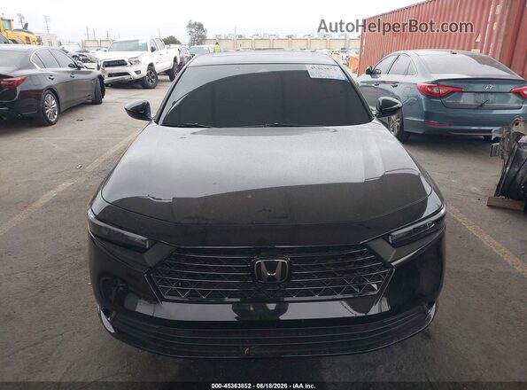 1HGCY2F73RA091179 2024 HONDA ACCORD Black წინა ხედი