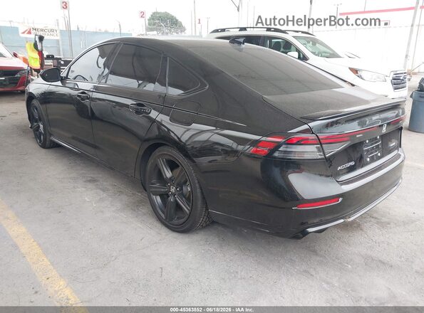 1HGCY2F73RA091179 2024 HONDA ACCORD Black უკანა მარცხენა