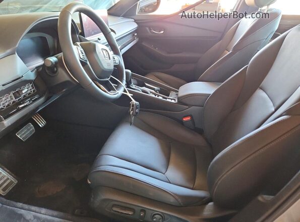 1HGCY2F73TA004405 2026 HONDA ACCORD Gray წინა სალონის ხედი