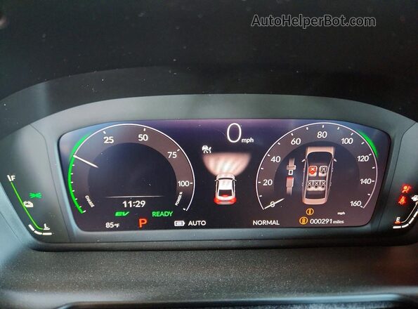 1HGCY2F73TA004405 2026 HONDA ACCORD Gray ხელსაწყოთა პანელის ხედი