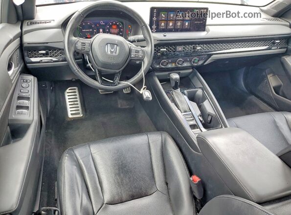 1HGCY2F74PA066174 2023 HONDA ACCORD Black Առջևի վահանակի տեսք