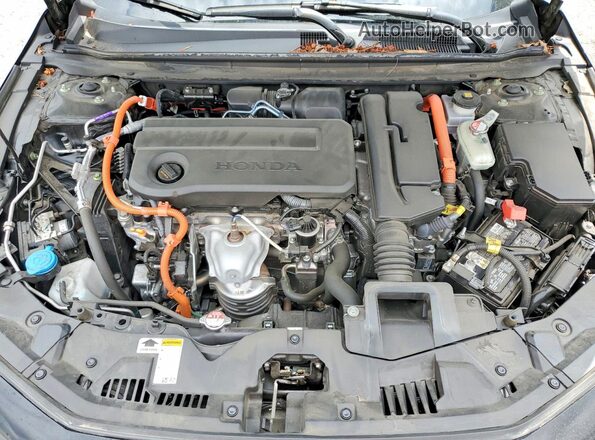 1HGCY2F74PA066174 2023 HONDA ACCORD Black Սալոնի հետևի տեսք
