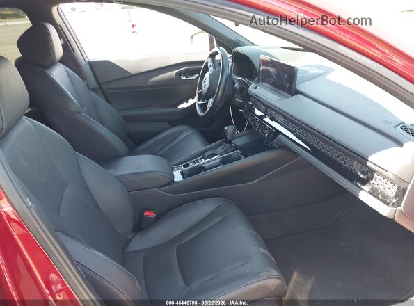 1HGCY2F74RA068901 2024 HONDA ACCORD Red Widok wnętrza z przodu