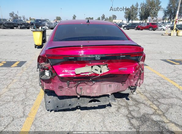 1HGCY2F74RA068901 2024 HONDA ACCORD Red Widok z przodu