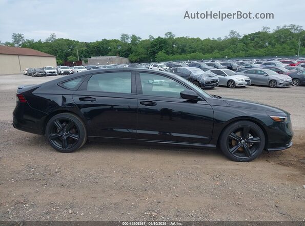 1HGCY2F74SA023690 2025 HONDA ACCORD Черный Вид задней части салона