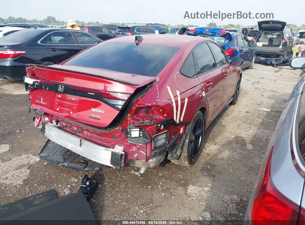 1HGCY2F74SA085168 2025 HONDA ACCORD Красный Задняя правая четверть