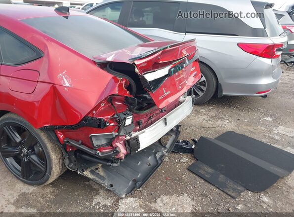 1HGCY2F74SA085168 2025 HONDA ACCORD Красный Вид спереди