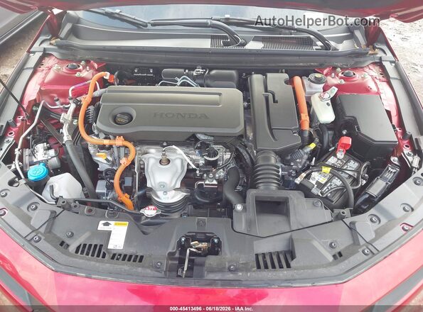 1HGCY2F74SA085168 2025 HONDA ACCORD Красный Вид сзади