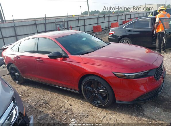 1HGCY2F74SA085168 2025 HONDA ACCORD Красный Панорамный вид салона 360°