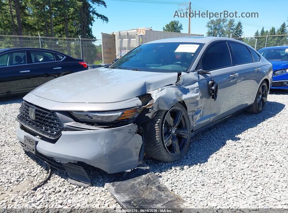 1HGCY2F75SA050493 2025 HONDA ACCORD Gray წინა ხედი