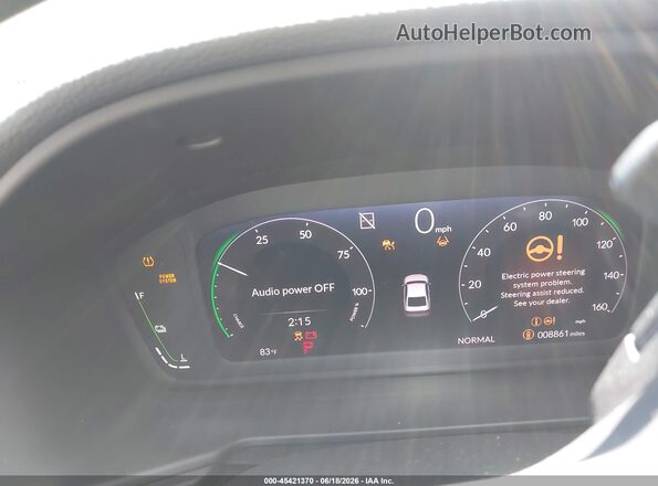 1HGCY2F75SA050493 2025 HONDA ACCORD Gray უკანა სავარძლების ხედი