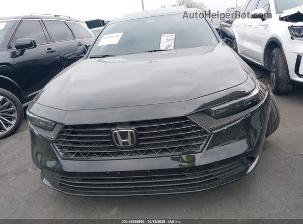 1HGCY2F75SA076320 2025 HONDA ACCORD Black Widok wnętrza z tyłu