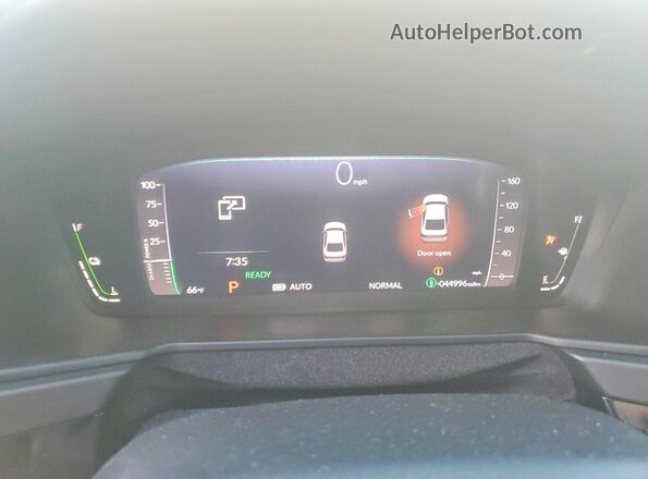 1HGCY2F76RA027881 2024 HONDA ACCORD White Вид щитка приладів