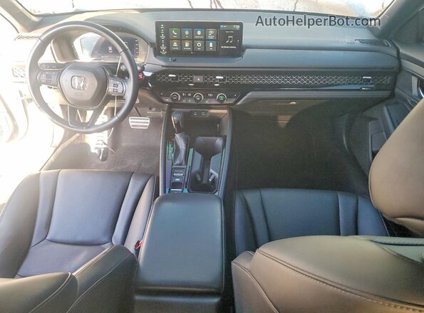 1HGCY2F76RA027881 2024 HONDA ACCORD White Вид панелі приладів