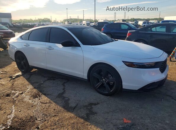 1HGCY2F76RA027881 2024 HONDA ACCORD White Передня права чверть
