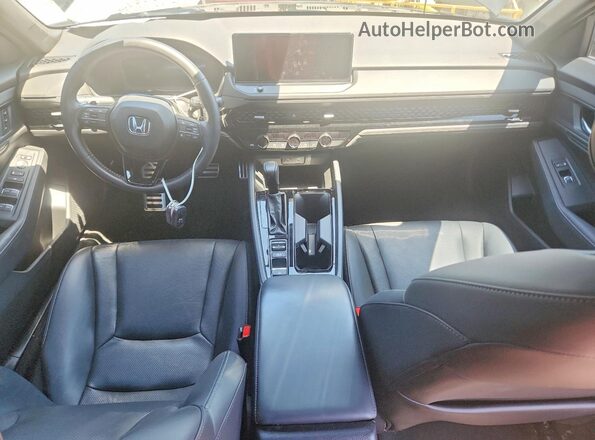 1HGCY2F76RA055776 2024 HONDA ACCORD Black Widok deski rozdzielczej