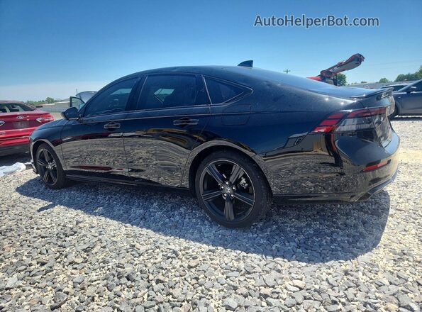 1HGCY2F76RA055776 2024 HONDA ACCORD Black Tył lewy