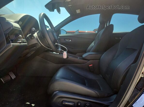 1HGCY2F76RA055776 2024 HONDA ACCORD Black Widok wnętrza z przodu