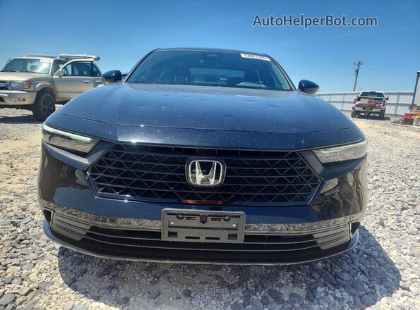 1HGCY2F76RA055776 2024 HONDA ACCORD Black Widok z przodu