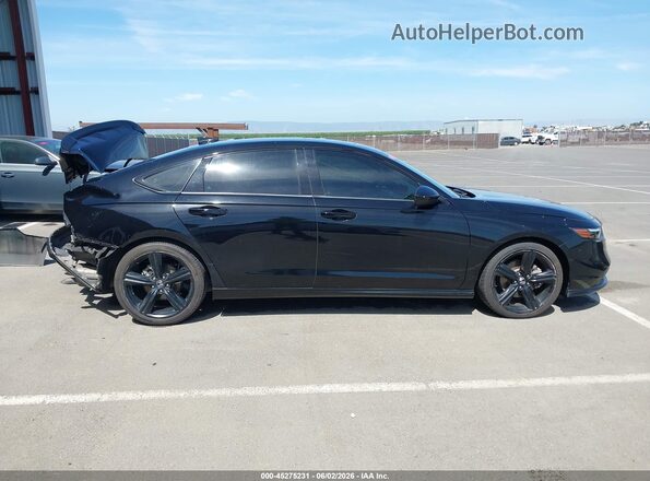 1HGCY2F77PA019351 2023 HONDA ACCORD Black Vista interior de 360 grados