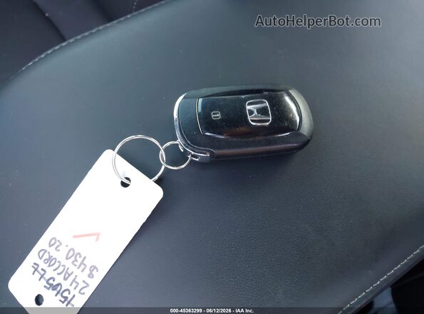 1HGCY2F77RA031647 2024 HONDA ACCORD Серый Вид панели приборов