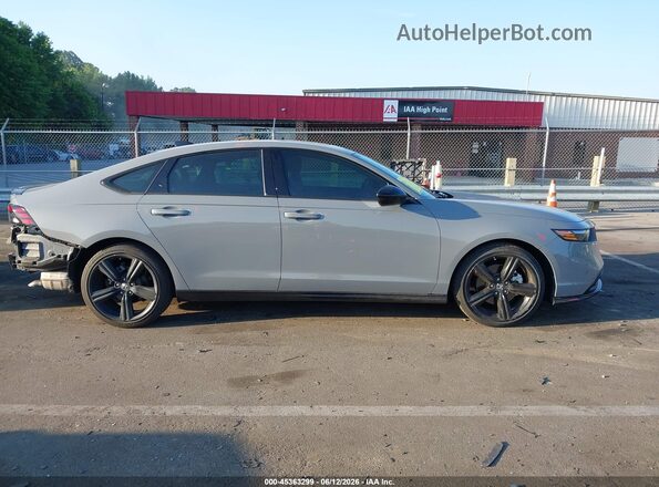 1HGCY2F77RA031647 2024 HONDA ACCORD Серый Вид задней части салона