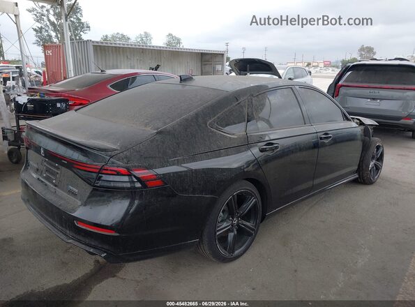 1HGCY2F77SA071863 2025 HONDA ACCORD Черный Задняя правая четверть